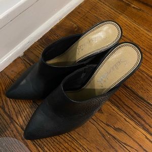 Leather Mules